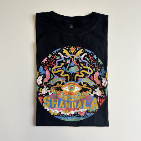 Shambala Adult tshirts - Ed Dingli ‘Wild & Free’ design